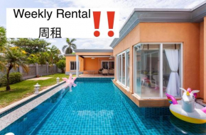 New Modern Thai 4BR Pool Villa in Pattaya